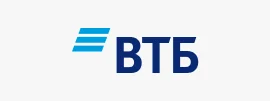 Логотип компании ВТБ